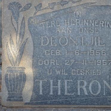 THERON Deontjie 1956-1957