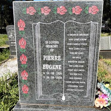 TOIT Pierre Eugene, du 1926-2019