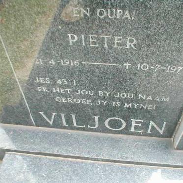 VILJOEN Pieter 1916-1978