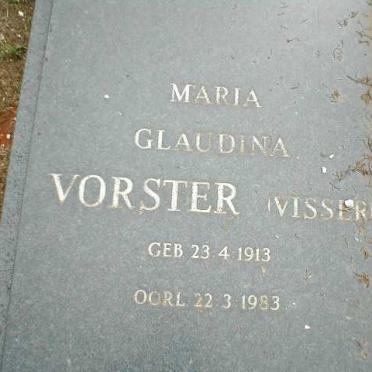 VORSTER Maria Glaudina nee VISSER 1913-1983