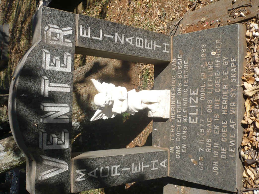 VENTER Magrietha Elizabeth 1977-1983