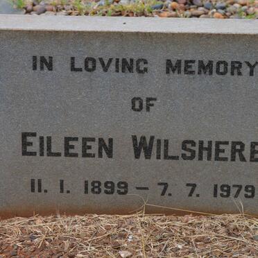 WILSHERE Eileen 1899-1979