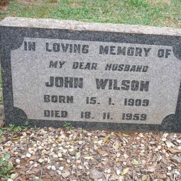 WILSON John 1909-1959