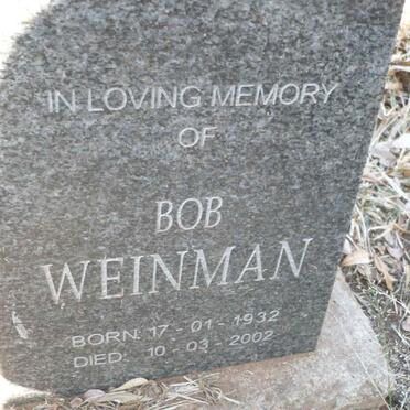 WEINMAN Bob 1932-2002