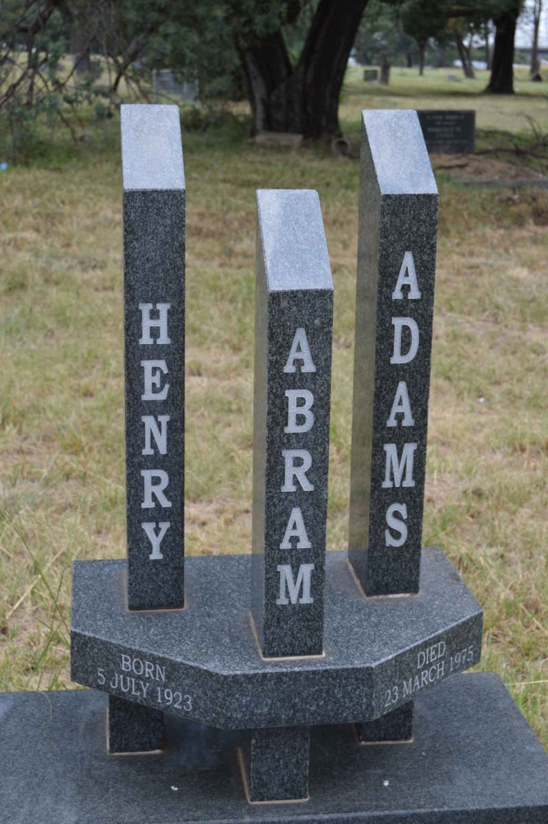 ADAMS Henry Abram 1923-1975