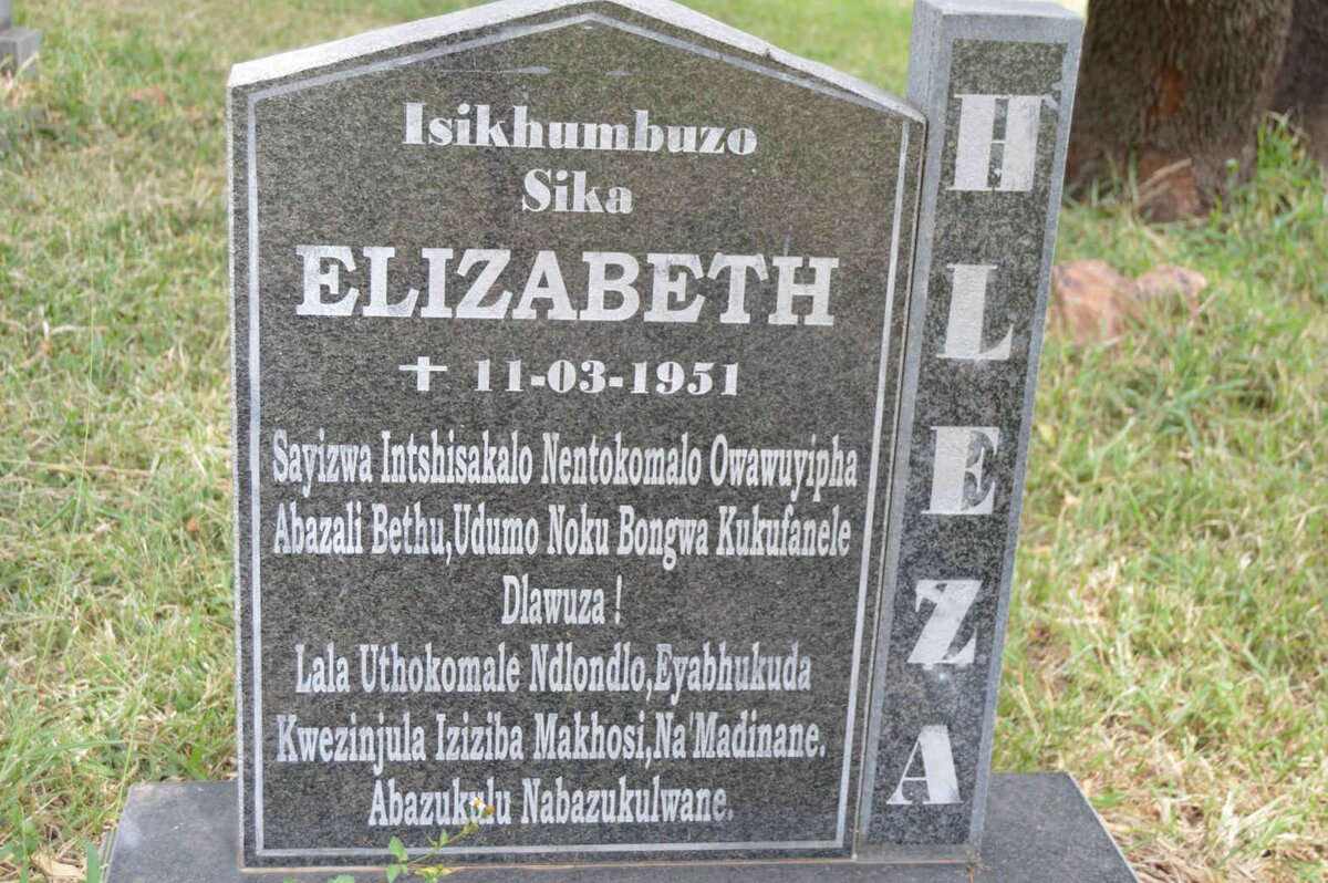 HLEZA Elizabeth -1951