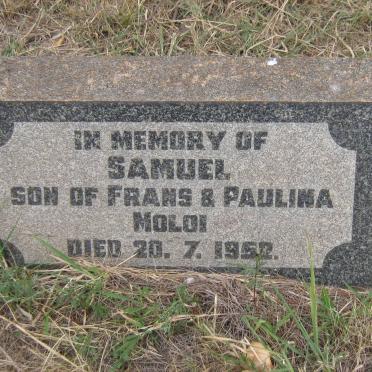 MOLOI Samuel -1952