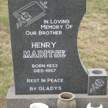 MADITSE Henry 1933-1957