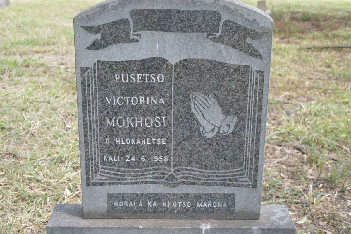 MOKHOSI Pusetso Victorina -1958