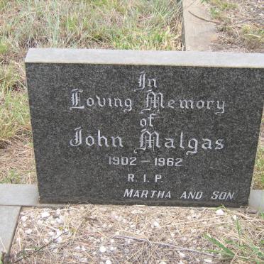 MALGAS John 1902-1962