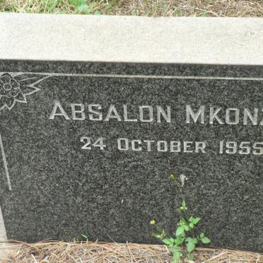 MKONZA Absalon -1955