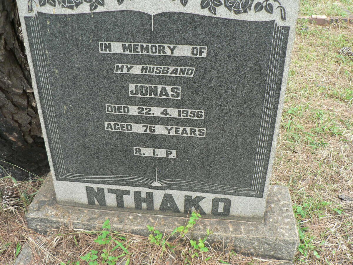 NTHAKO Jonas -1956
