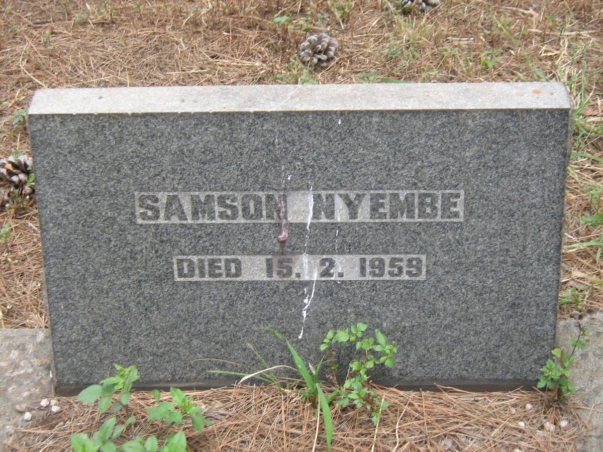 NYEMBE Samson -1959