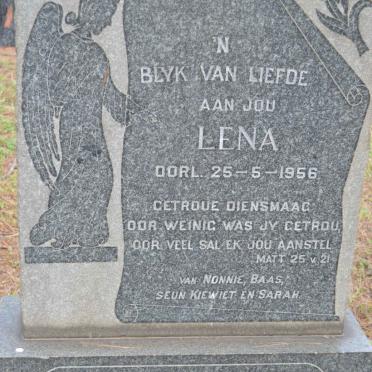 PLAATJIES Lena -1956