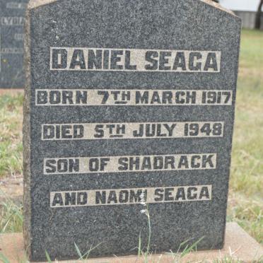 SEAGA Daniel 1917-1948