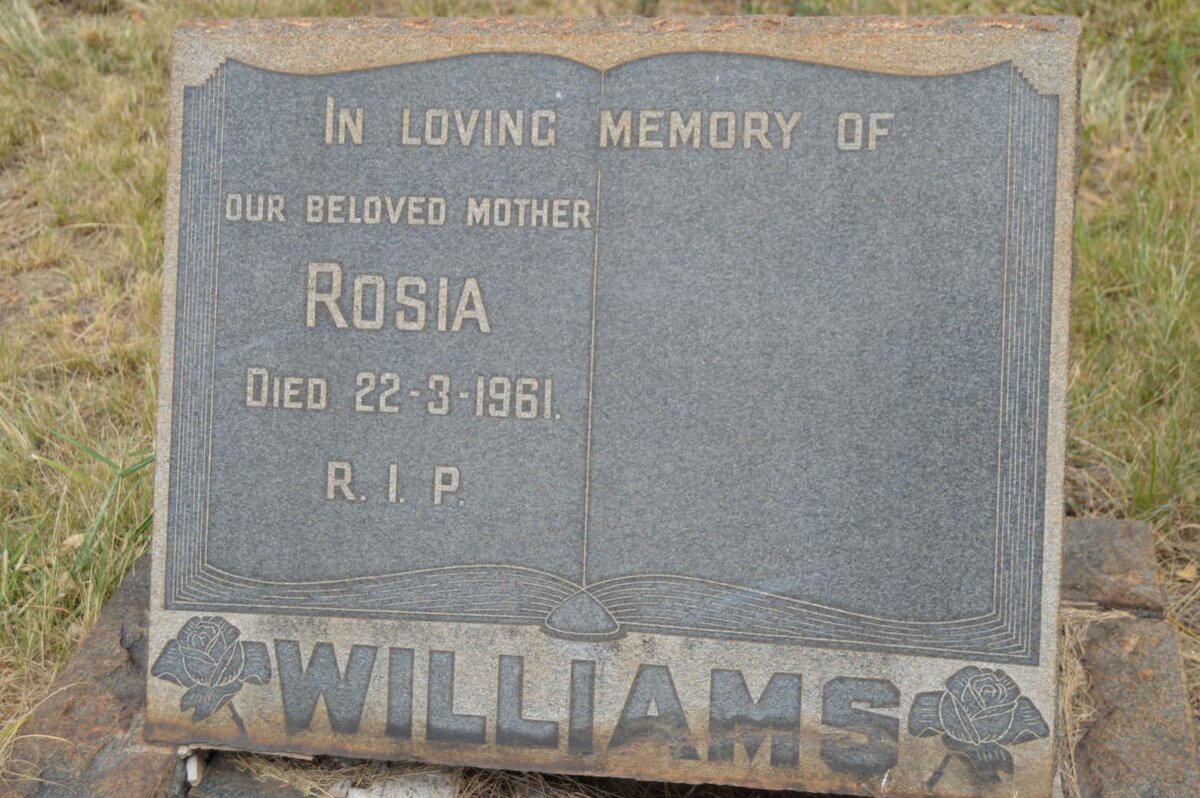 WILLIAMS Rosia -1961
