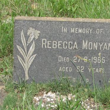 MONYANE Rebecca -1965