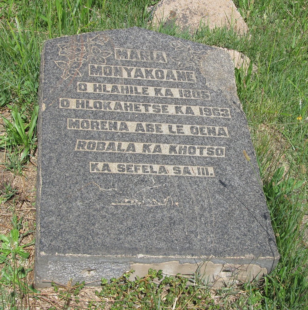 MONYAKOANE Maria -1963