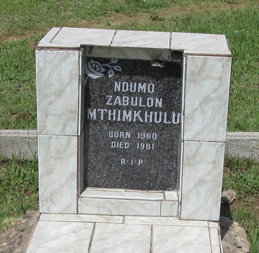 MTHIMKHULU Ndumo Zabulon 1960-1961