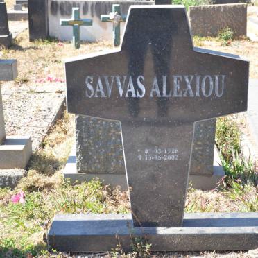 ALEXIOU Savvas 1926-2002
