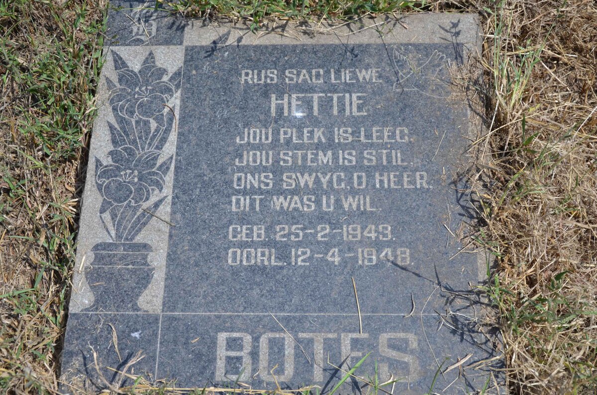 BOTES Hettie 1943-1948
