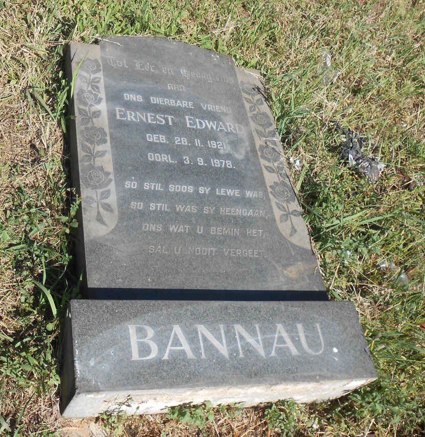 BANNAU Ernest Edward 1921-1978