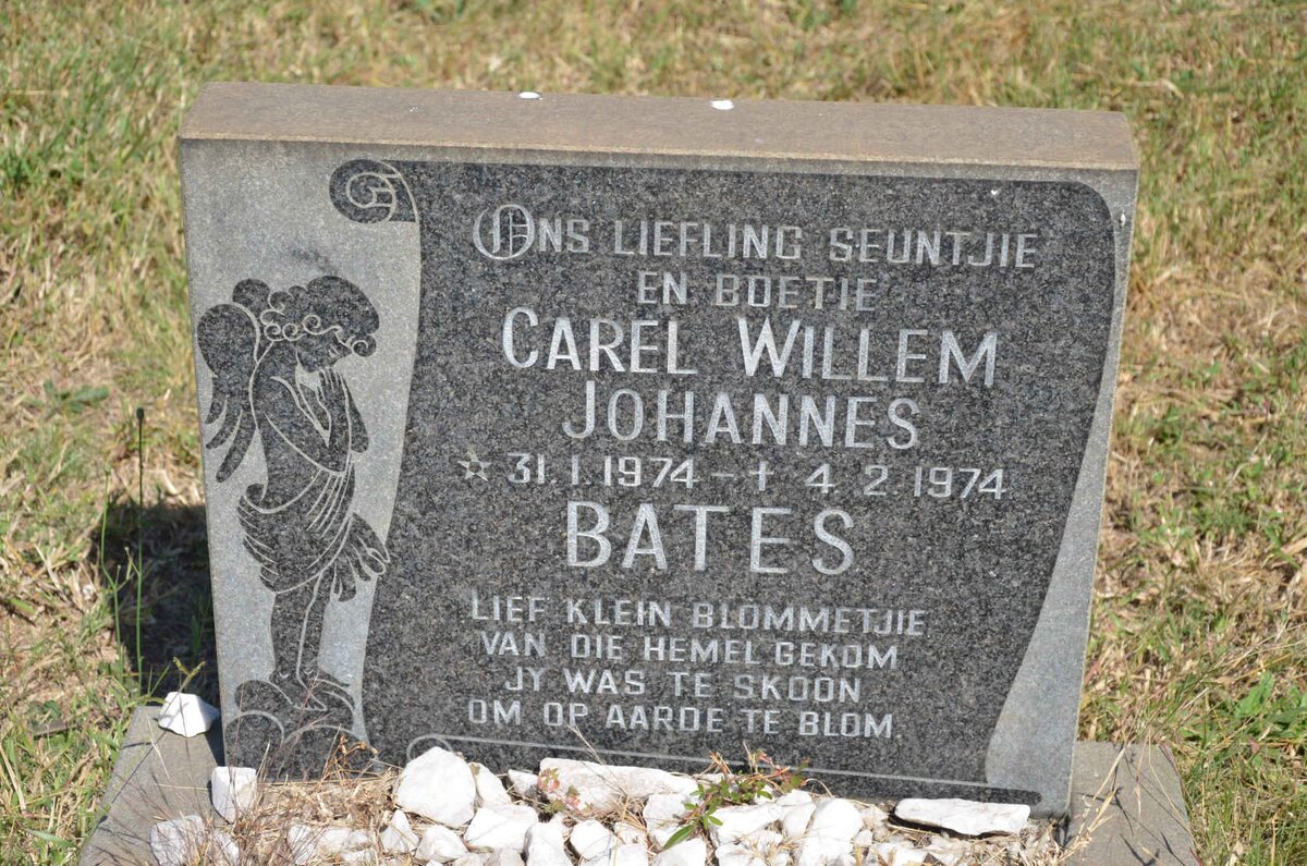 BATES Carel Willem Johannes 1974-1974