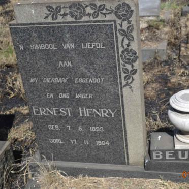 BEUKES Ernest Henry 1893-1964