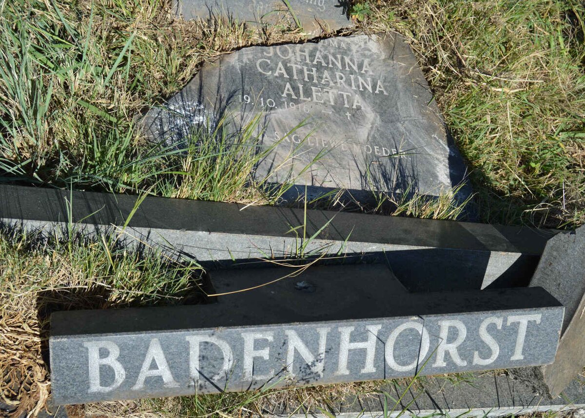 BADENHORST Johanna Catharina Aletta 1916-