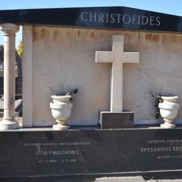 CHRISTOFIDIS Crysanthos 1928-1979 :: CHRISTOFIDIS Litsa 1984-1985
