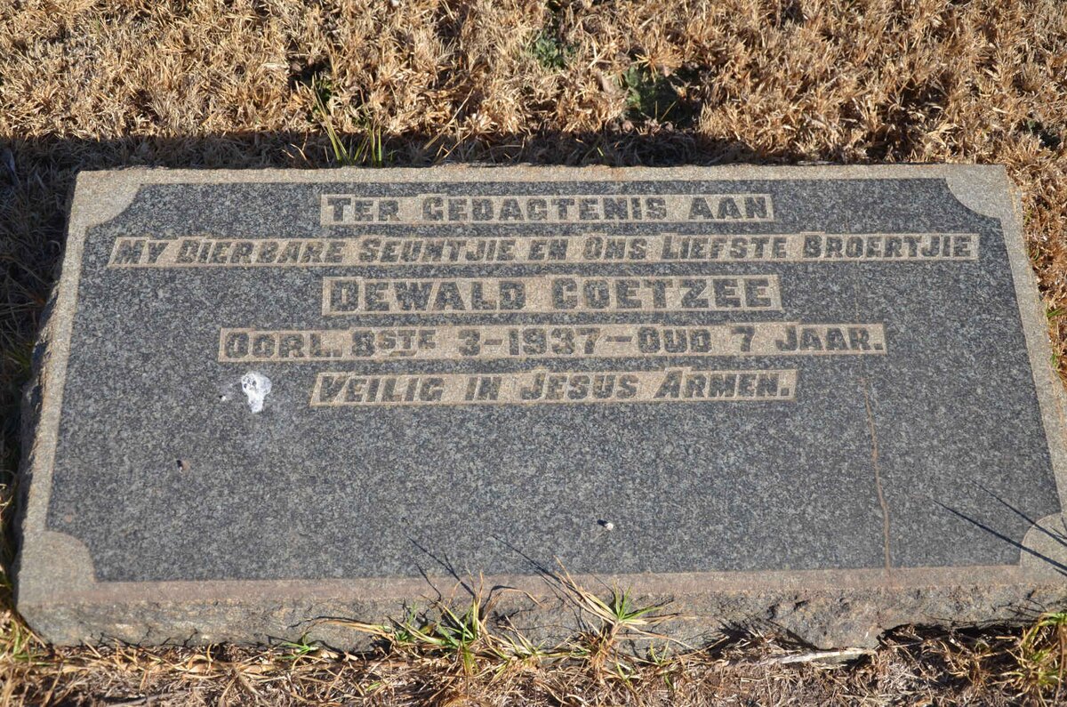 COETZEE Dewald -1937