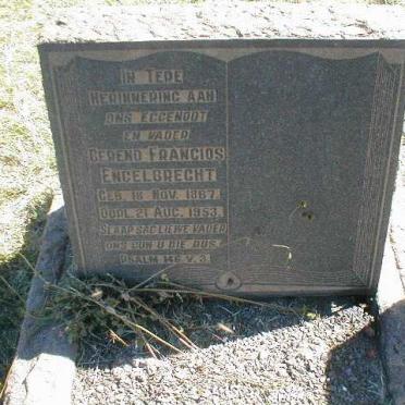 ENGELBRECHT Berend Francios 1867-1953