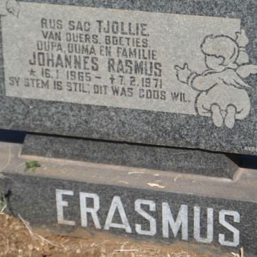 ERASMUS Johannes Rasmus 1965-1971