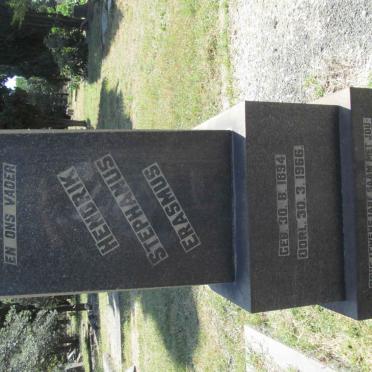 ERASMUS Hendrik Stephanus 1894-1966