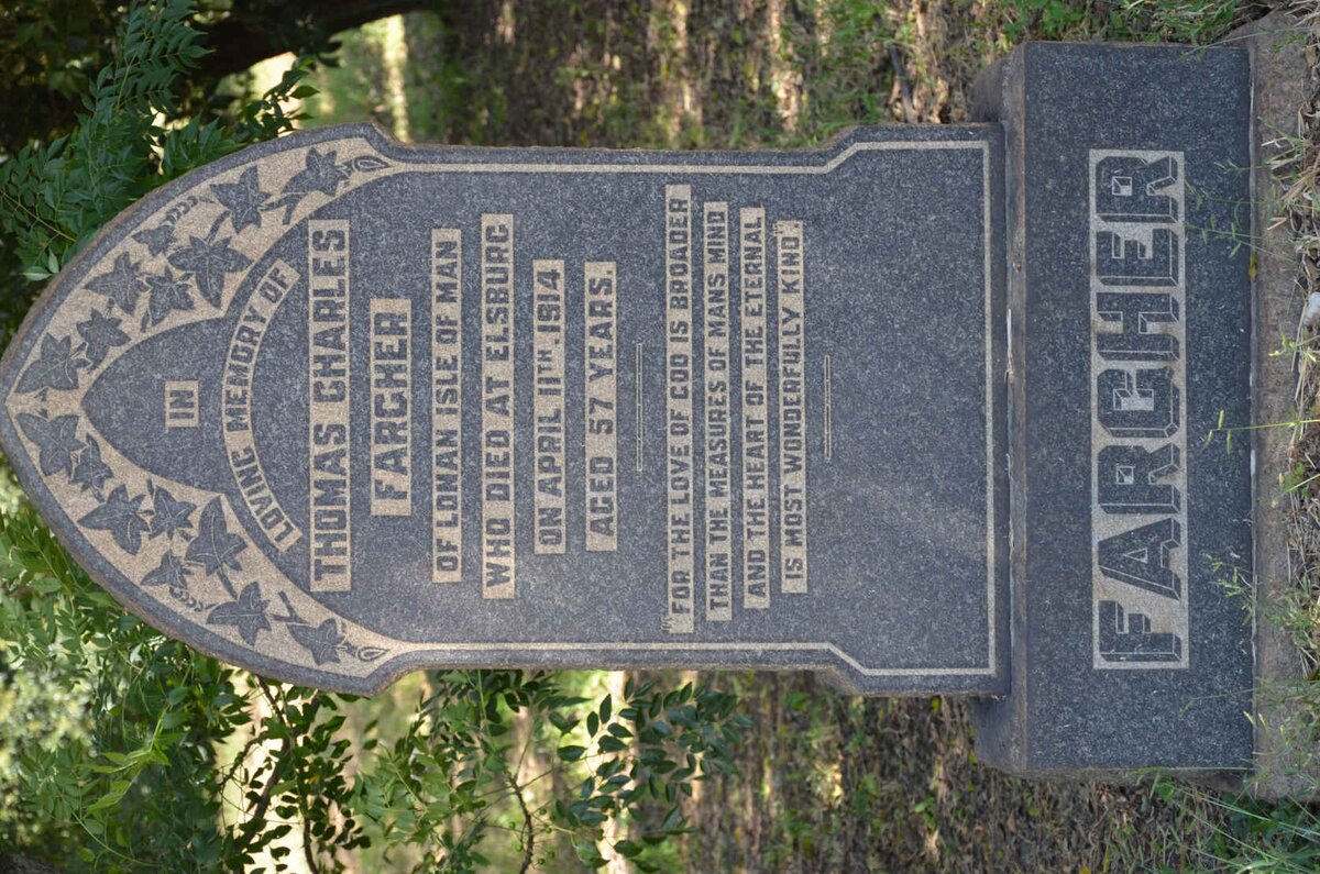 FARGHER Thomas Charles -1914