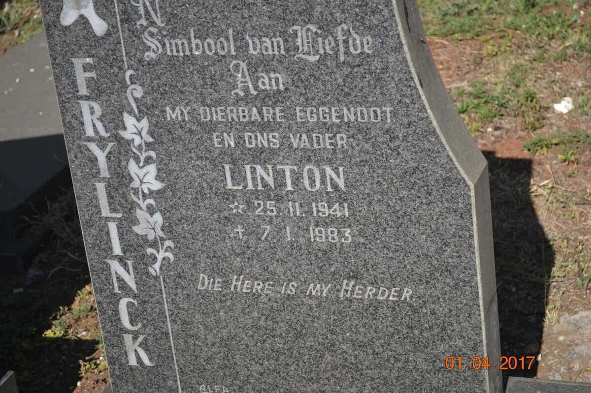 FRYLINCK Linton 1941-1983