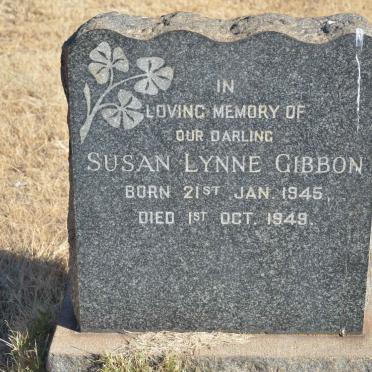 GIBBON Susan Lynne 1945-1949