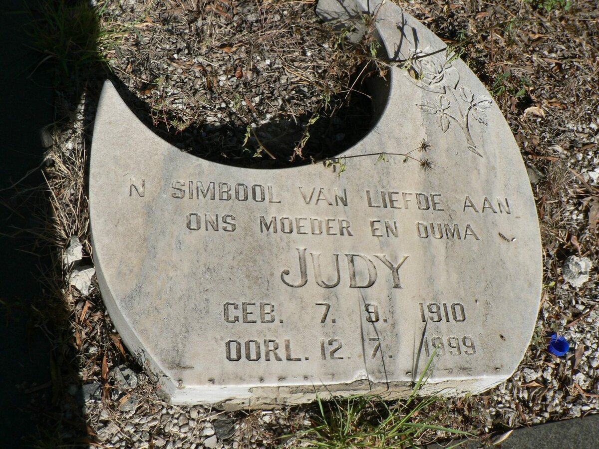 HEPBURN Judith Hester Susanna nee ROSSOUW 1910-1999