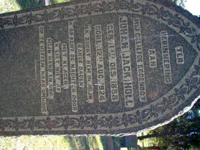 HOLL Johan 1888-1924