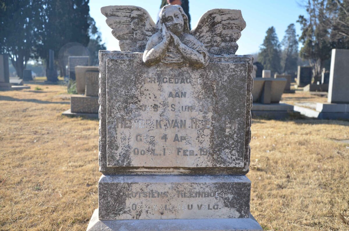 HEERDEN Hendrik, van 1932-1939