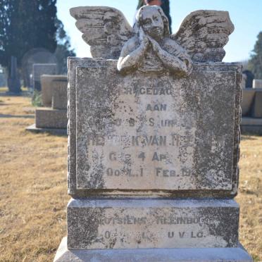 HEERDEN Hendrik, van 1932-1939