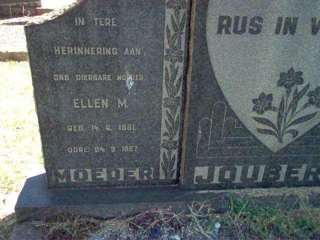 JOUBERT Ellen M. 1881-1957