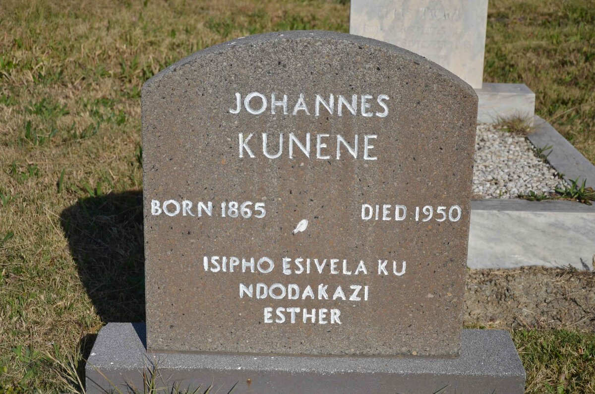 KUNENE Johannes 1865-1950