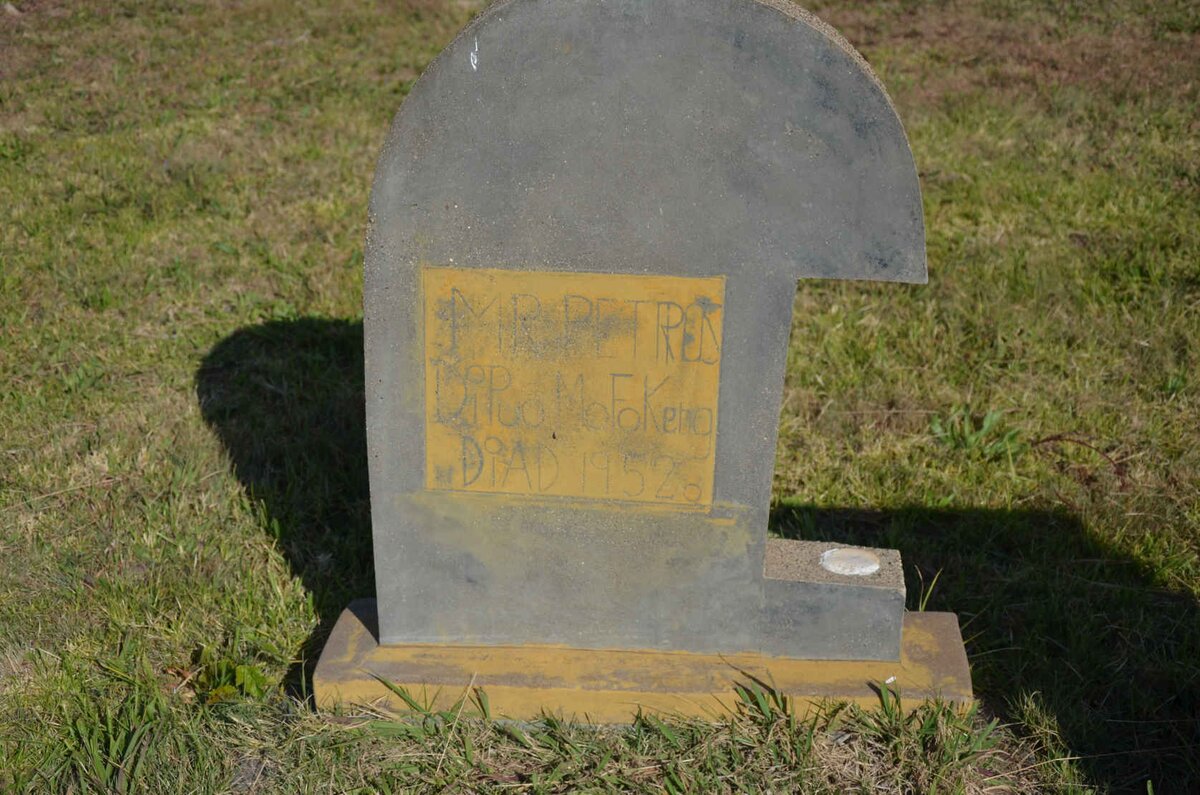 MOFOKENG Petros -1952