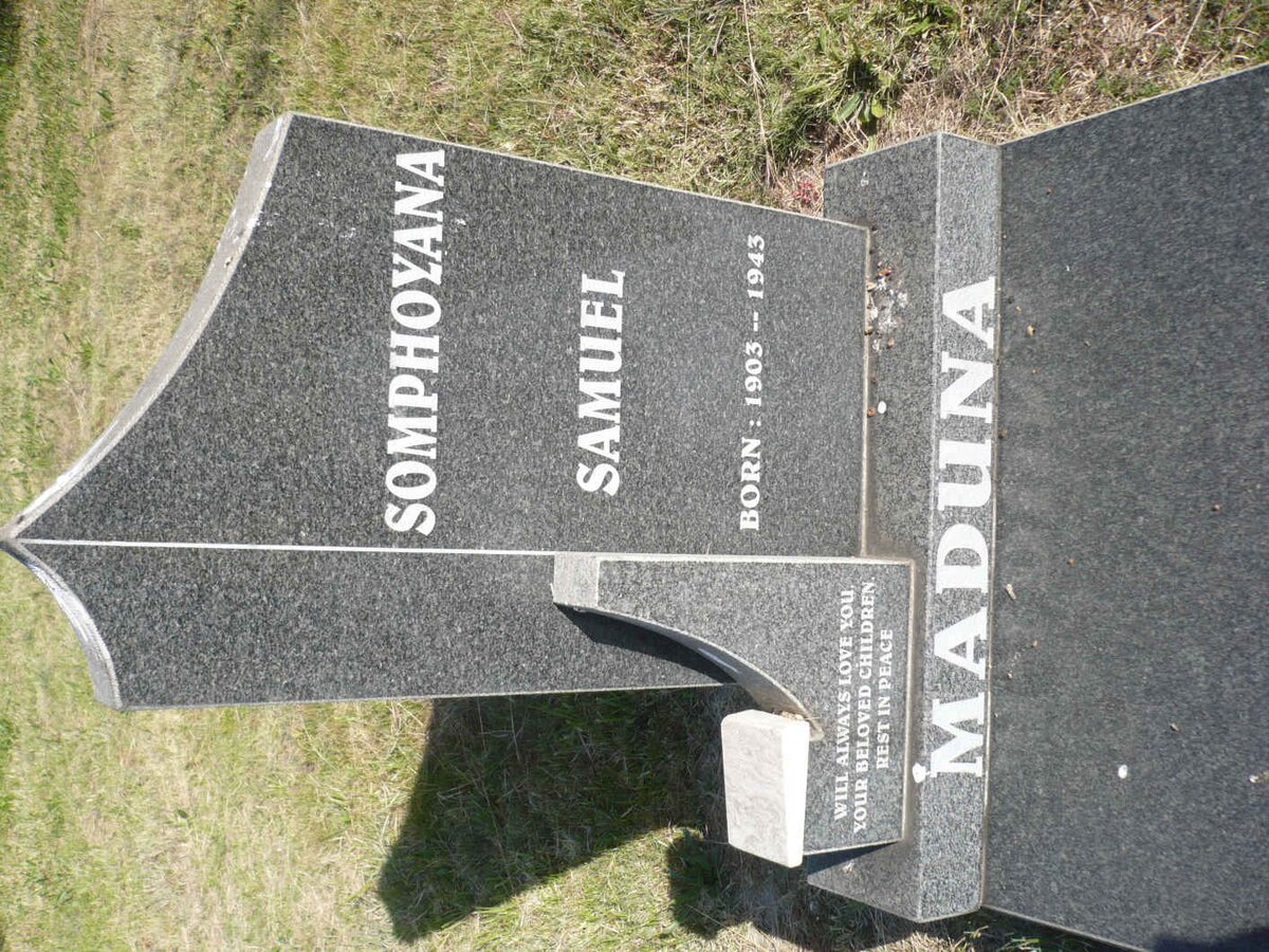 MADUNA Somphoyana Samuel 1903-1943