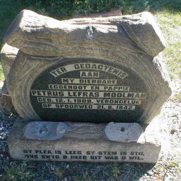 MOOLMAN Petrus Lefras 1908-1942