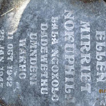 NOKUPHILA Ellen Mirriet 1942-1943