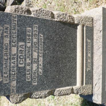 PIENAAR Cora 1866-1933