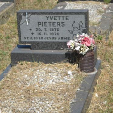 PIETERS Yvette 1976-1976