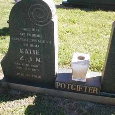 POTGIETER Z.J.M. 1900-1973